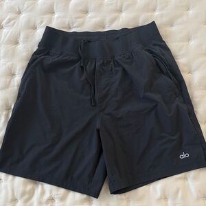 ALO Yoga Black Athletic Shorts